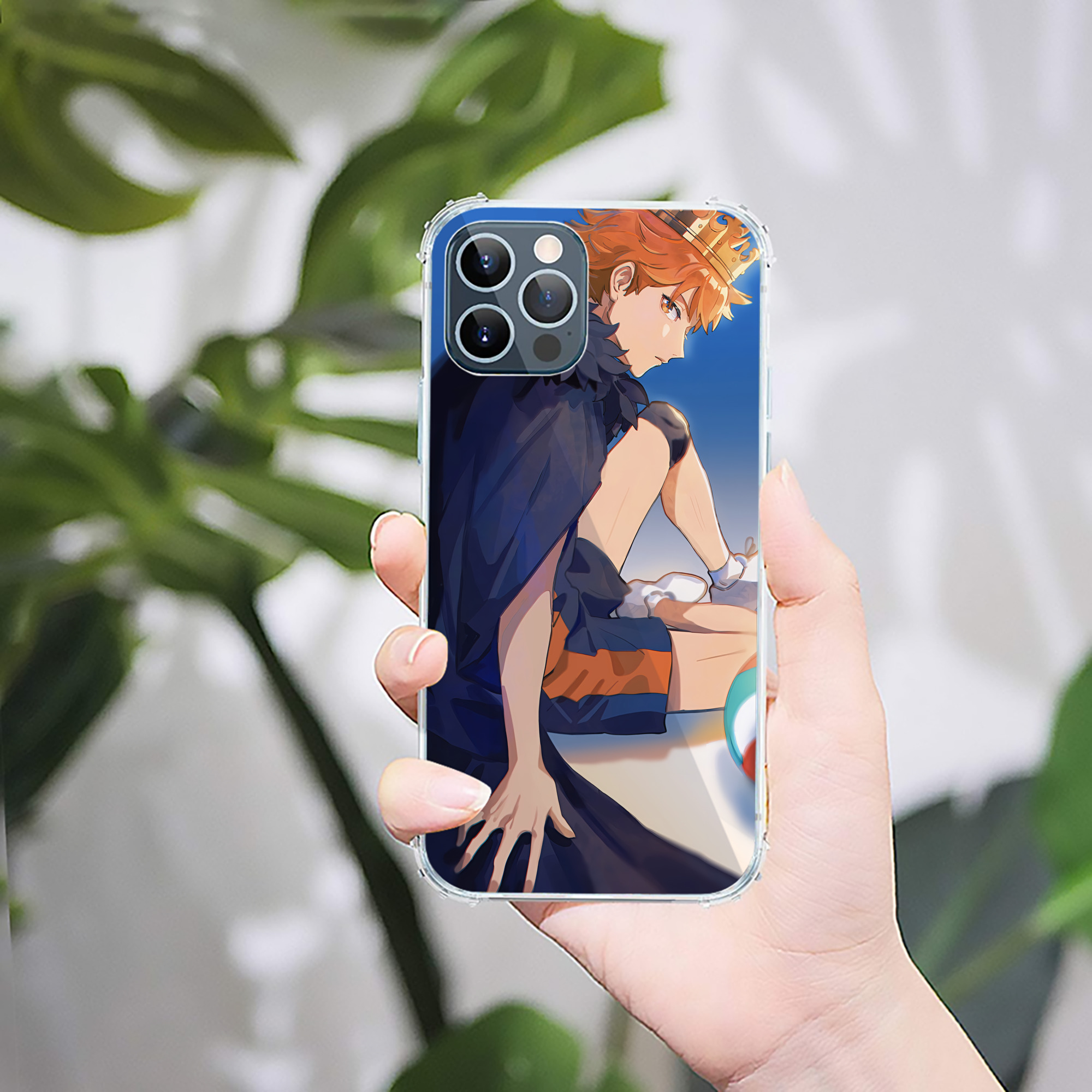 （画像用） ハイキュー!! Haikyu!! 【iPhone 12シリーズ対応】透明スマホケース（クリアソフトケース）